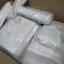 sancua 2 Pack White Tablecloth 60 x 102 Inch, Rectangle 6 Feet Table Cloth - Stain and Wrinkle Resistant Washable Polyester Table Cover for Dining Tables, Buffet Parties and Camping