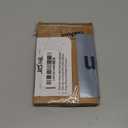 AN3 Braided Steel Turbo Oil Feed Line 90 Degree to Straight Hose End, 18" Remote Turbocharger Oil Drain Return Line Universal for Car Durable Stainless Steel PTFE Silver Tone