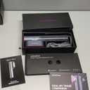 Jack  Rose Travel Steamer for Clothes,100-220V Portable Iron,15s Heat Up,Steamer  Iron 2 In 1, Travel Size,Large Ceramic Heat Panel,for Global and Europe (Purple)