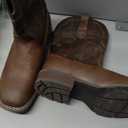 Cowboy Boots For Men - Western Boot Men's Cowboy Boots With Square Toe | Cowboy Western Boot | Pull-on Boots| Old West Style Embroidered (9, Brown)