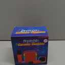 LED Karaoke Machine Toy: Mini Microphone for Kids 4 5 6 7 8 9 10 Year Old Boys Girls Toys Birthday Gifts Bluetooth Speaker with 2 Wireless Mics for Adult Boy Girl Ages 3-12 Stocking Stuffers (Red)