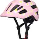 Toddler Kids Bike Helmet, Adjustable Infant Baby Bicycle Helmet for Age 1-3-5-8 Years Child Boys Girls, Multi-Sport Scooter Skateboard, 2 Sizes (Pink Daisy, Small)