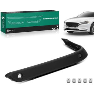 YHTAUTO Rear Bumper Valance Fit Ram 1500 2019-2024, Fits The Model with Single Exhaust & Two Park Assist Sensor Holes & One Advanced Park Sensor Hole, Bumper Trim Rear Left Driver Outer Side