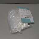 Extra Long Clear Plastic Shower Curtain Liner - Lightweight 72" x 84" Transparent Bathroom Shower Showroom Curtain Liner with Rustproof Metal Gromments and Weighted Magnet