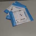 3 x Melsan 1x4 inch Hook and Loop Strips with Adhesive - 15 Sets, Strong Back Adhesive Fasten Mounting Tape for Home or Office Use - Instead of Holes and Screws, Black