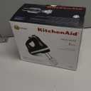 KitchenAid 5 Ultra Power Speed Hand Mixer KHM512, Onyx Black