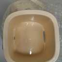 SUSTEAS Rotary Cheese Grater with Handle - Vegetable Shredder with 5 Well-designed Blades & Strong Suction Base, Round Mandoline Slicer & Food Chopper for Kitchen, with Blade Storage Box(Beige)