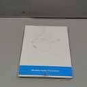 Airplane Bluetooth 5.3 Transmitter Adapter-Low Latency Wireless Audio for AirPods/Earbuds/Headphones on Flights, Gym, TV, with 3.5mm AUX Jack (White)