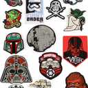 15 Pieces of Embroidered Patch Jackets, Backpacks, and Jeans Suitable for Planets and Wars. Appliqud Decorative Patches Embroidered On Clothes