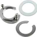 31mm Stainless Steel C Type Kitchen Faucet Antiloosing Nut Cap Fastening Circlip Washer Accessory Tool Set Faucet Accessories Wash Basin Tap Fixing Fitting Kit