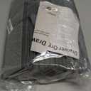 DIMJ Drawer Organizers - 12 Pack Foldable Closet & Sock Organizers, Fabric Dresser Drawer Dividers for Clothes, Underwear, Bras, Socks (Blended Gray)