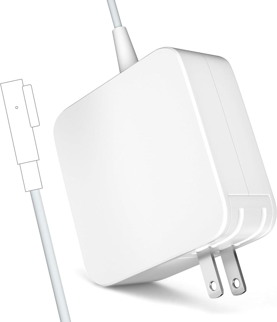 60W Charger Compatible for A1278 MacBook Pro - Fast L-Tip Power Adapter Compatible for Mac Book Air, Mac Book Pro 13 inch Laptop (Before Mid 2012 Models), A1278 A1181 A1184 Supply Cord