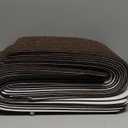 Stair Treads Non-Slip 16 Pack 8"x30" - Carpet Stair Runner for Indoor Wooden Steps with TPE Backing & Anti-Skid Surface, Reusable Adhesive Safety Rug for Kids/Elder/Pet-Friendly - Brown