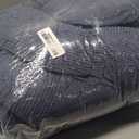 Cvortll Blue Bean Bag Chairs Ultra-Soft Faux Fur Large Bean Bag Chair Couch - Plush Memory Foam BeanBag Chair with Filling, Bedroom Comfy Chair for Adults, Teens, Kids (Blue)