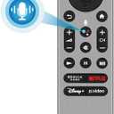 RMF-TX910U Voice Remote Control Replacement for All Sony TV Remote, for Sony Bravia 4K OLED UHD LED Google/Android Smart TVs (with Backlit, Voice Control & Remote Finder Function)