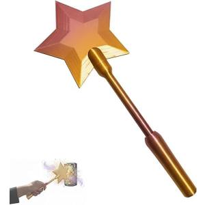 Credit Card Wand Tap to Pay Wand Contactless Payment Card Holder, 3D Printed Magic Wand for Debit & Credit Card Tap to Pay, Golden Yellow