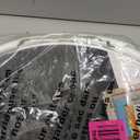 Copco 18-Inch Lazy Susan Turntable Organizer, Non-Skid Pantry or Cabinet Spinner for Spices, Condiments, and Bottles, Durable White/ Gray Design