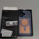 CANSHN Magnetic for iPhone 16 Case [Compatible with MagSafe & MIL-Grade Drop Tested] Slim Translucent Matte Cover, Anti-Scratch Shockproof Phone Case for iPhone 16, Light Blue