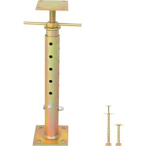 House Floor Jacks for Leveling-Adjustable Jack Post Pole with 19"-36" Telescoping Height, Heavy Duty Steel Screw Jack Post for Lifting, Basement Support Floor Jacks for Leveling Crawlspace Permanent