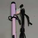 VODANA Professional GlamWave Ceramic Curling Iron, Long-Lasting Natural Curls, Instant Heat, Hair Curler, Curling Wand (1.6 inch, Lavender)