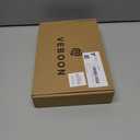 VEBOON Men's Polo Shirts Long and Short Sleeve Cotton Blend Heather Moisture Wicking Casual Collared Shirts (Black, L)