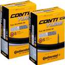 Continental 700x32-47 (28x1.5-1.75") / 32-622 -> 47-622 Inner Tubes - 42mm Presta Valve (Pack of 2 Tubes) (Retail Packaging, 700x32-47)