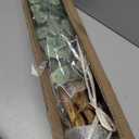 4ft Artificial Ficus Tree with Natural Wood Trunk, Silk Fake Ficus Tree in Plastic Nursery Pot, Faux Plant for Office Home, Indoor Outdoor Decor, 1 Pack