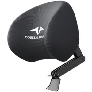 Memory Foam Headrest Attachment for Office Chair, Adjustable Lumbar Support Pillow, Elastic Sponge Head Pillow, Desk Chair Neck Support