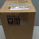 Kingrol 1 Gallon Glass Drink Dispenser with Lid and Spigot - Wide Mouth, Leak Proof Juice Pitcher- Vintage Beverage Dispenser for Party, Wedding, Picnic