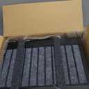 Upgraded Dog Ramp for Couch & Bed, Foldable Small Dog Ramp for Sofa Stairs, 4 Adjustable Height from 10'' to 20'', Aluminum Portable Stable Pet Steps with Non-Slip Pad, Up to 35 lbs