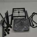 Hoctieon Coat Rack Freestanding, Coat Tree with Umbrella Holder, Metal Coat Rack Stand with 12 Hooks, Standing Coat Hanger Stand, Umbrella Stand for Entryway, Hat Rack Stand for Home Office, Black