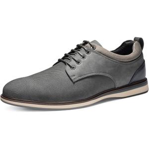 Bruno Marc Men's Dress Shoes Casual Business Oxford (12, Grey)