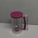 Pancake Batter Dispenser - 4-Cup Batter Dispenser with Squeeze Handle for Pancakes, Waffles, Muffins, and Crepes - Baking Tools (Purple) (large)