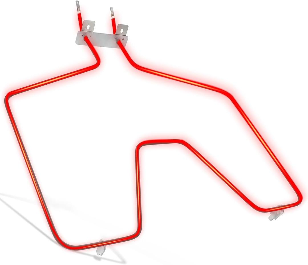WB44T10060 Electric Range Oven Bake Element Compatible with GE JB620SR4SS JS660EL2ES JBS60RK1SS, WB44X45494 240V 2585W Oven Bake Heating Element Replace AP533118 2304534 AH3506764 EA3506764 PS3506764