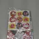24 Pack Mickey Minnie Party Favor Bags Paper Goodie Bags - Treat Candy Bag for Kids' Minnie Mickey Theme Party, Boys Girls Mickey Birthday Party Supplies Gift Bags with Stickers for Party Decorations