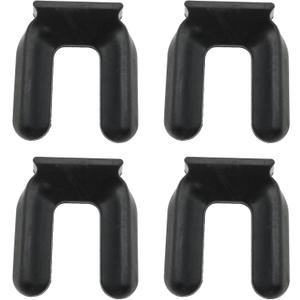 4PCS Furniture Wheel Stop Rubber Chair Wheel Stopper Bed Caster Stoppers Non-Slip and Silent for Rolling Chairs Beds and Other Furniture (Medium-6.5cm)