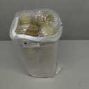 I00000 100 Pack 14 oz Gold Plastic Cups, Disposable Tumblers Gold Glitter Plastic Cups, Disposable Wine Glasses Cocktail Glasses Perfect for Wedding, Mother's Day & Party