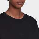 adidas womens All Szn Sweatshirt (Black, L)