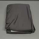 Oversized King Duvet Cover, 1000 Thread Count Sateen 1 Piece Egyptian Cotton Quality Duvet Cover, 100% Pure Cotton Comforter Cover, Zipper Closure, 7 Corner Ties - (Dark Grey)