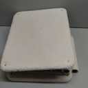 Bedsure Cat Beds for Indoor Cats - Large Cat Cave for Pet Cat House with Fluffy Ball Hanging and Scratch Pad, Foldable Cat Hideaway, Ivory 18x14x23 inches