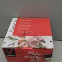 Fat Separator With Bottom Release, 4 Cup Gravy Separator for Cooking with Oil Strainer, Kitchen Gadgets Grease Separator Packaged with a 3-in-1 Multifunctional Peeler (Red)