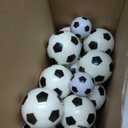 Vinsot 26 Packs Soccer Stress Balls Soccer Squeeze Balls Mini Foam Sport Playballs Anxiety Relief Toy for Hand Exercise Classroom Games Reward Party Gift (3.5 inch - 19 pcs. 2.5 inch - 7 pcs.)