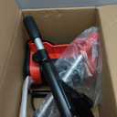 Cordless Electric Snow Shovel, Battery Powered Snow Blower  Lightweight Portable Snow Thrower for Driveway & Sidewalk, Powerful Motor, Long Throw Distance, Easy Snow Removal,Red