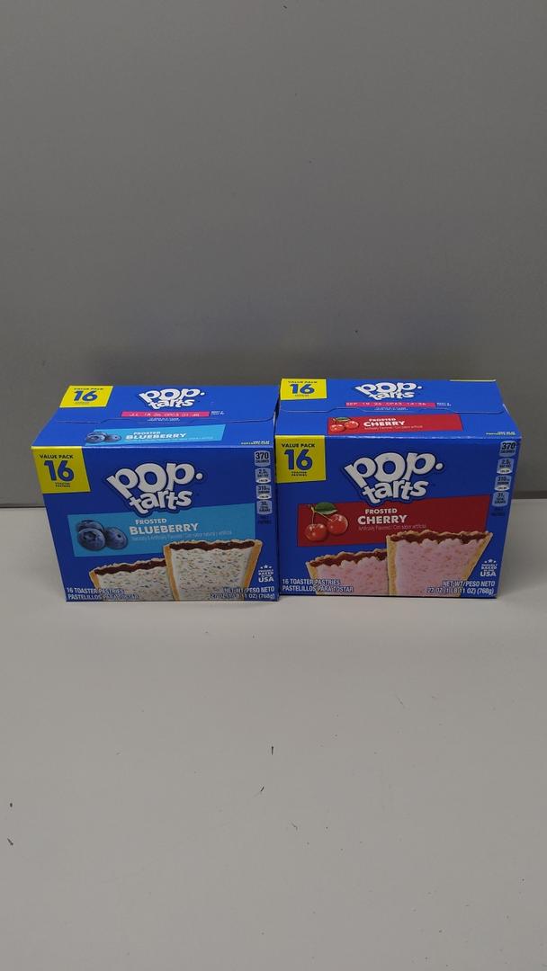 Pop-Tarts Toaster Pastries, Breakfast Foods, Kids Snacks, Value Pack, Variety Pack (32 Pop-Tarts) (Best By: 06/18/2026)