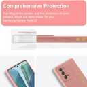 MOWIME for Samsung Galaxy Note 20 Case, Back Cute Plating Love Letter Graphic with Anti-Fall Lens Cameras Cover Protection Soft TPU Shockproof Anti-Fingerprint Phone Cases for Women Girls Men-Pink