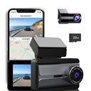 C20 4K/1080p Dash Cam Front Rear, Dash Camera for Cars Wi-Fi App Control