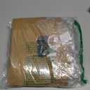 Bakepacker 60pcs Kraft Cookie Boxes 6x6x3 inches Easy Assemble Macaroon Pastry Boxes Bakery Boxes with Window for Bakery (Brown)