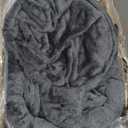 Heybly Cat Tree with Toy, Cat Tower Condo for Indoor Cats, Cat House with Padded Plush Perch, Cozy Hammock and Sisal Scratching Posts, Smoky Gray HCT004SG (43.3 inch)