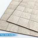 BeNice Kitchen Peel and Stick Tile Backsplash Bathroom Self Adhesive Stone Mosaic Thick Wall Stickers 12"x12"(Beige,10 Sheets)