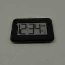 La Crosse Technology 513-113 Digital Wall Clock with Temperature & Countdown Timer, Black